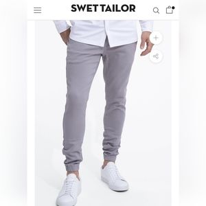 Swettailor swet tailor duo joggers medium grey